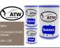 Preview: BMW, Champagne Quartz Metallic, X08 / C5E: 500ml Lackdose + 500ml Klarlack + 250ml Härter - Set, von ATW Autoteile West.